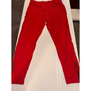 Zyia XL Red Everwhere Zipper Jogger